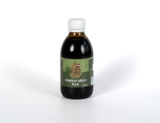 Kaņepju eļļa, 200 ml. 