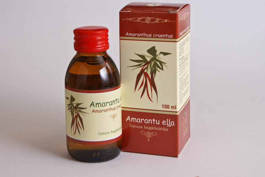 Amarantu eļļa. 100 ml.